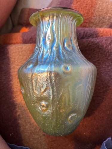 Vaso vetro artistico loetz - artistico,