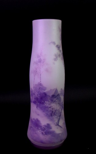 Art nouveau vaso in vetro - nouveau,