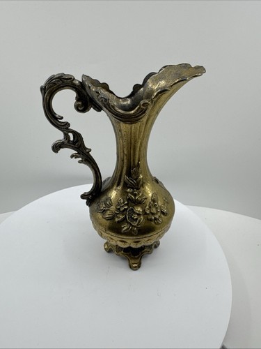 Brocca vintage ottone italiana - brocca,