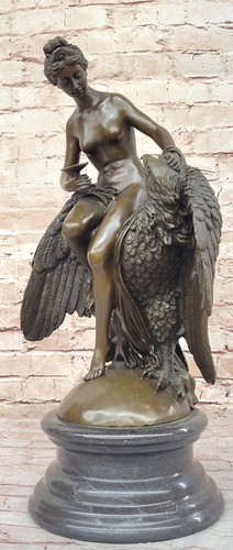 Scultura bronzo art nouveau - art,