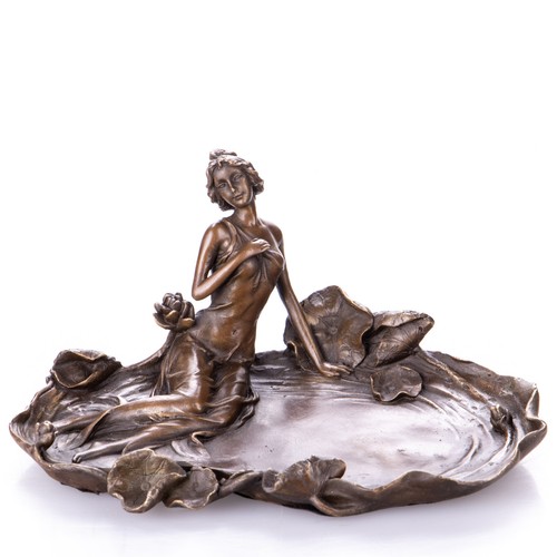 Scultura bronzo donna - scultura, in