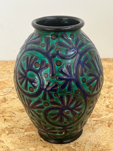 Vaso art nouveau ceramica - in,